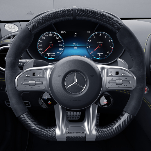 Volante AMG Performance Carbon DINAMICA Originale Mercedes-Benz | A0004605809 9E38