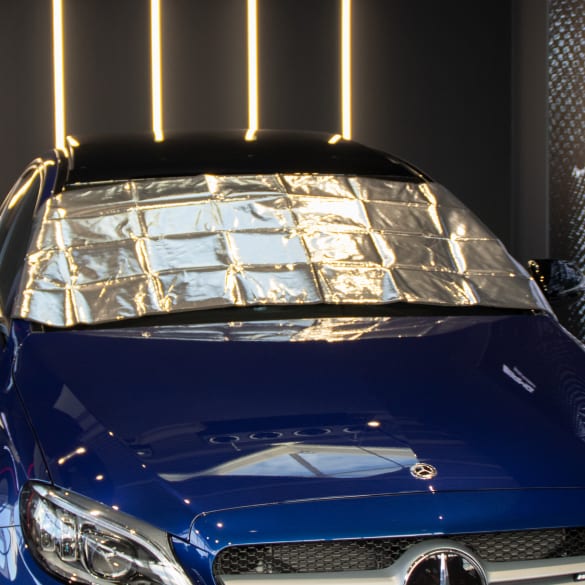 Voorruitafdekking vorstbescherming en zonwering