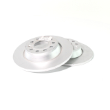VW Brake disc set rear 282x12mm Golf Passat Tiguan Genuine Volkswagen