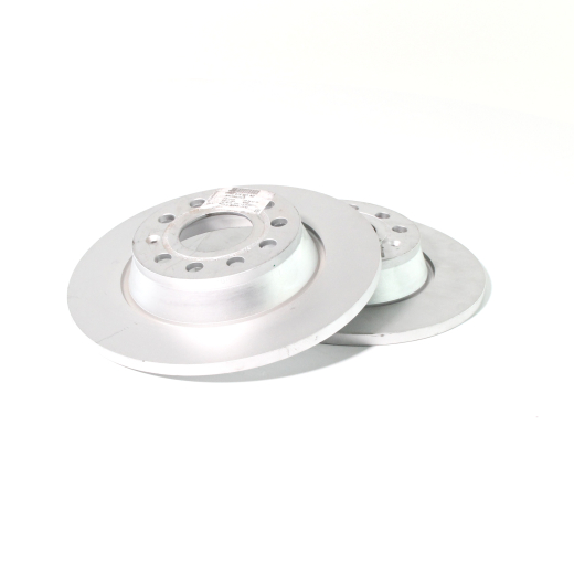 Genuine Volkswagen rear brake disc set VW Golf Passat | 5Q0615601G-Satz
