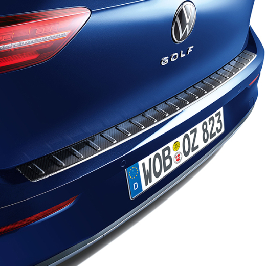 Golf 8 VIII protector maletero coche Carbon  | 5H0061195B
