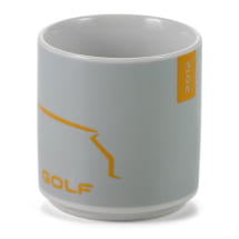 Tasse Becher Porzellan 250 ml hellgrau Original VW | 5HG069601F