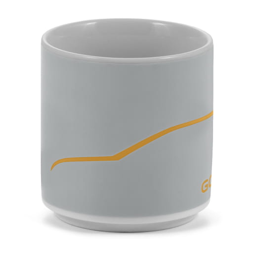 Tasse Becher Porzellan 250 ml hellgrau Original VW | 5HG069601F