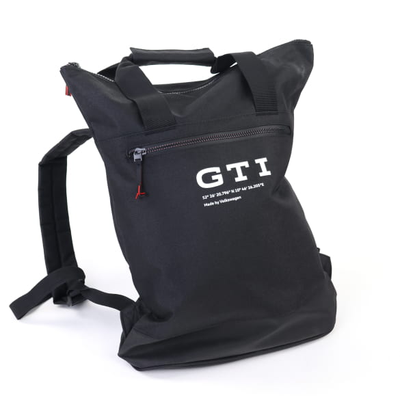 VW GTI Backpack black genuine Volkswagen Collection