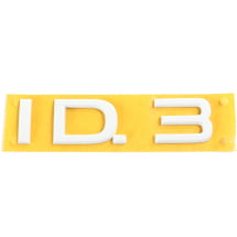 VW ID.3 Schriftzug Emblem Heckklappe Weiß Original Volkswagen | 10A853687A C9A