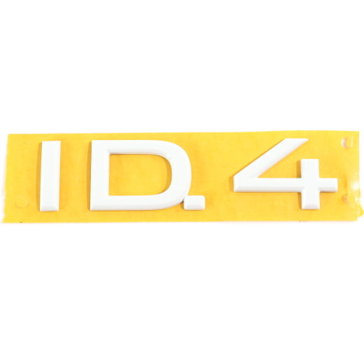VW ID.4 logo voiture hayon blanc Original Volkswagen | 11A853687 C9A