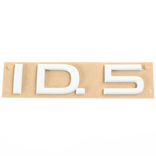 Inscripción emblema VW ID.5 portón trasero blanco Original Volkswagen | 11E853687 C9A