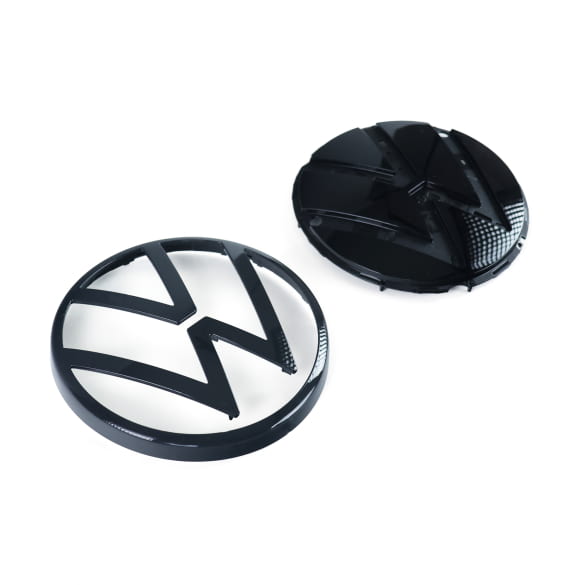 VW Logo Heckklappe Schwarz Original Volkswagen | 5H0898633A