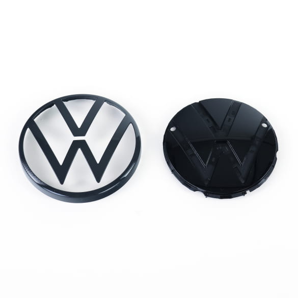 VW Logo Heckklappe Schwarz Original Volkswagen | 5H0898633A
