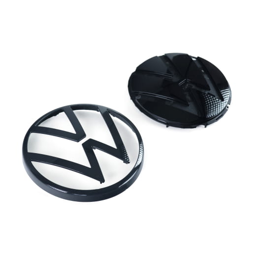 Logo VW portón trasero negro Original Volkswagen | 5H0898633A