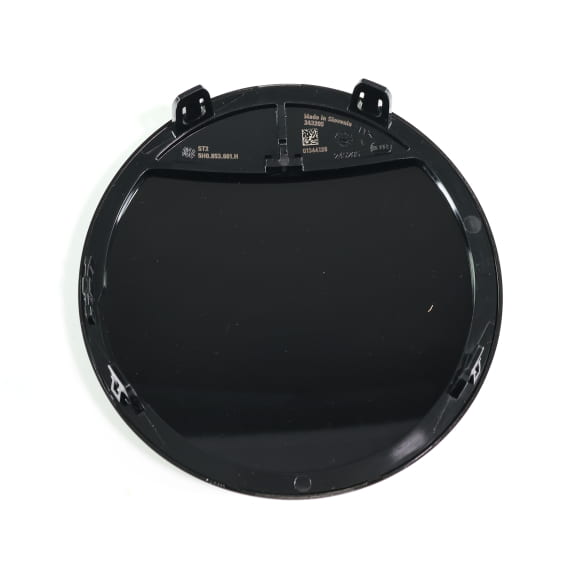 VW logo radiator grille Golf 8 VIII black chrome Genuine Volkswagen | 5H0853601D/-H/-N DPJ