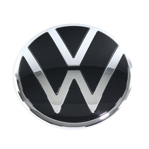 VW logo tailgate Caddy 5 black chrome Genuine Volkswagen | 2K7853630 DPJ