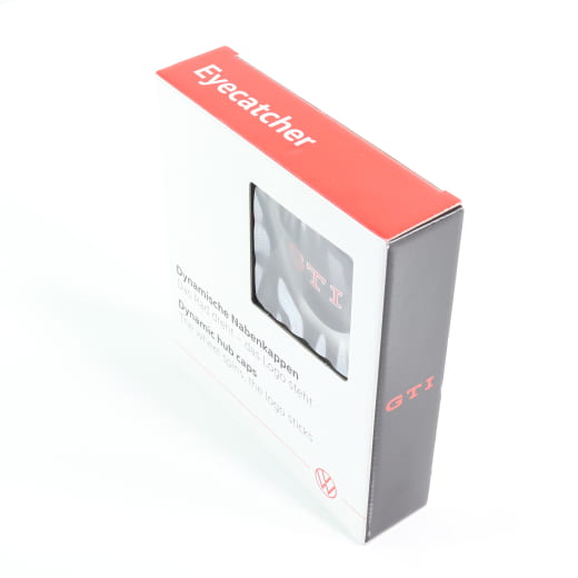 VW Naafdoppen dynamisch GTI-Logo Zwart Original Volkswagen | 000071213E