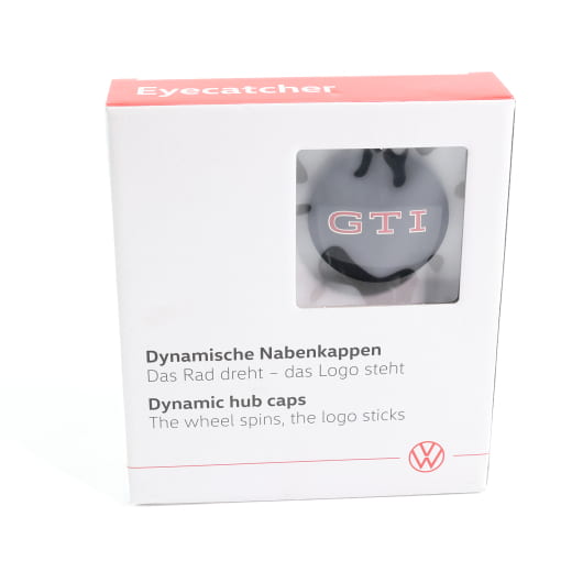 VW Naafdoppen dynamisch GTI-Logo Zwart Original Volkswagen | 000071213E
