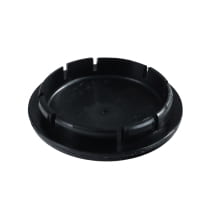 VW R Nabendeckel Satz Schwarz Chrom Original Volkswagen | 5H0601171B FOD