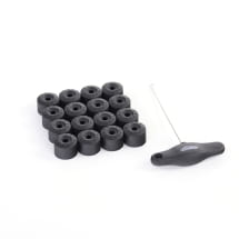 VW Radbolzen Abdeckung Radschrauben Kappe Original Volkswagen | 1K0601173 9B9-KS-16