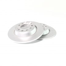 Origineel Volkswagen remschijven set achter Golf Passat | 5Q0615601G-Satz