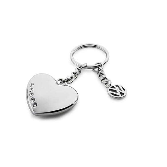 VW sleutelhanger 3D met stenen Originele Volkswagen-collectie