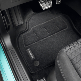 Alfombrillas VW T-Cross Optimat juego de 4 piezas negro Original Volkswagen