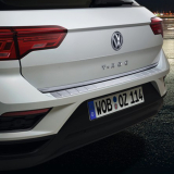 VW T-Roc protector maletero coche de acero inoxidable Original Volkswagen