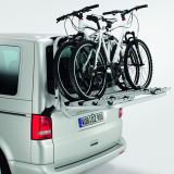 Portabicicletas VW T5 portaequipajes trasero portón trasero 4 bicicletas Original Volkswagen