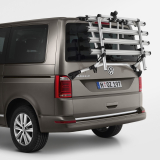 VW T6 T6.1 portabici portellone posteriore 4 biciclette Original Volkswagen