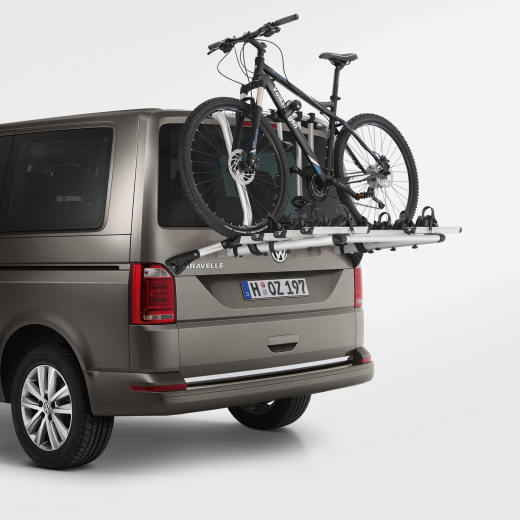 VW T6 / T6.1 porte-vélos sur hayon arrière accessoire d'origine Volkswagen | 7E0071104B
