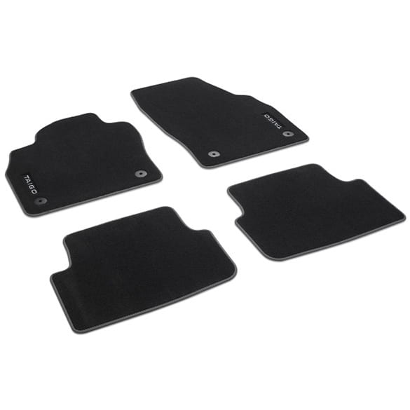 VW Taigo Velour Mats Floor Mats Set 4-piece Genuine Volkswagen
