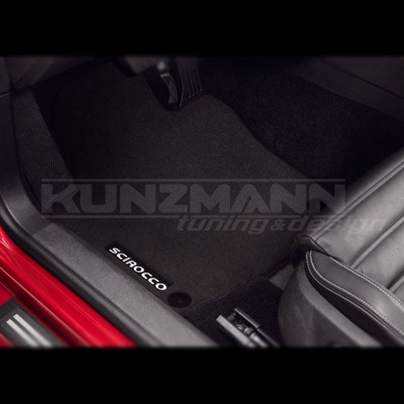 velours floor mats premium SCIROCCO lettering genuine Volkswagen