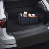 Tapis de coffre réversible VW Tiguan II avec protection de bord de chargement, plancher de chargemen