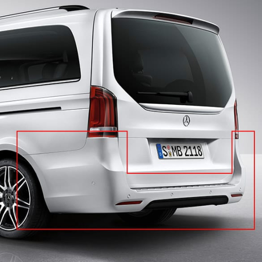 AMG Styling achterbumper | V-Klasse V447 | Original Mercedes | V447-HECK-AMG