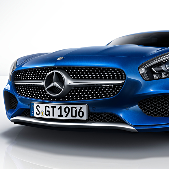 Diamantkoelgrille AMG GT C190 Origineel Mercedes-Benz