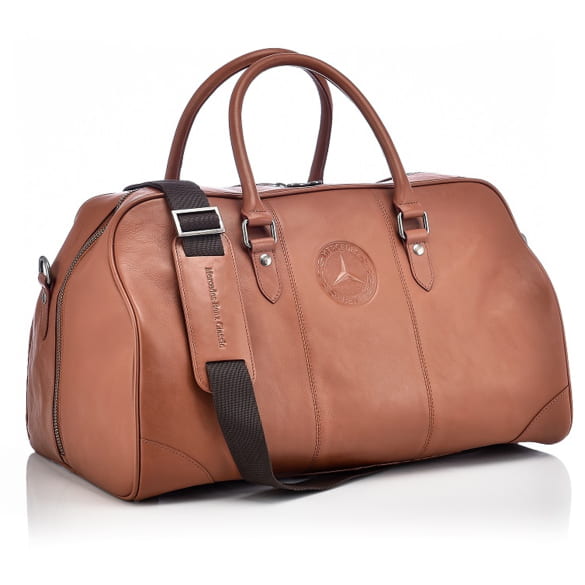 Weekender Vintage Cognac Brown Original Mercedes-Benz Classic