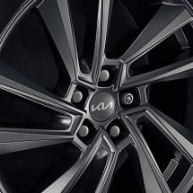 Wheel nuts Rim lock dark chrome Genuine KIA | 66490ADE50DC