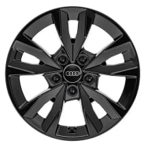 Wheels Audi A3 8Y 16 inch black 5-twin spokes Genuine | 8Y0071496A AX1-A3