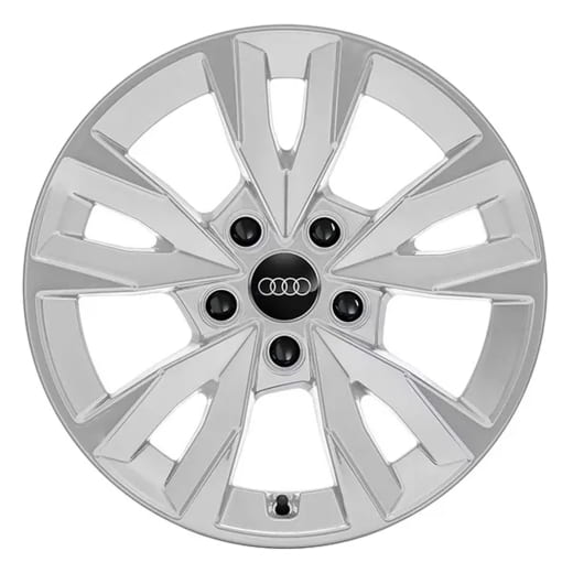 Wheels Audi A3 8Y 16 inch silver 5-twin spokes Genuine | 8Y0071496 8Z8-A3