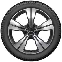Wheels C-Class S206 All-Terrain 18 inch black Genuine Mercedes-Benz | A2064014000 7X23-S206