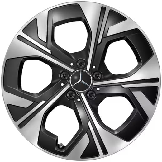 Original Mercedes-Benz GLB EQ X244 19-inch black car rims | A2444011200/1300 7X23-X244