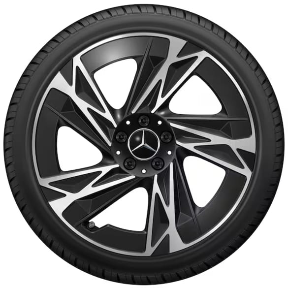 Original Mercedes-Benz GLB EQ X244 19-inch black car rims | A2444010100/0900 7X23-X244