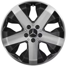 Wheels GLB X247 18 inch black Genuine Mercedes-Benz | A2474012800 7X23-X247