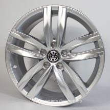Volkswagen Durban Wheels set 7,5x18 silver | Golf7-Durban-18-silber