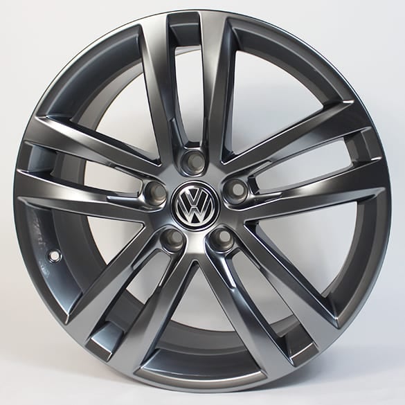 18 inch rims set Salvador 5-double-spoke VW Golf 7 VII Genuine Volkswagen