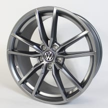 Volkswagen 5-spoke R light-alloy wheel set Pretoria | 19 inch | VW Golf 7 VII | Golf7-Pretoria-19-R