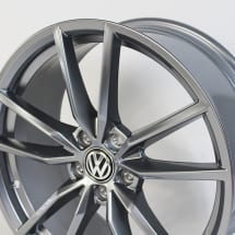 Volkswagen 5-spoke R light-alloy wheel set Pretoria | 19 inch | VW Golf 7 VII | Golf7-Pretoria-19-R