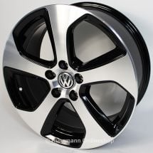 Volkswagen GTI Austin Rims 7,5x18 front polished | Golf 7 VII | Golf7-Austin-18