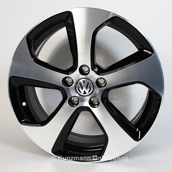 Volkswagen GTI Austin Rims 7,5x18 front polished | Golf 7 VII | Golf7-Austin-18