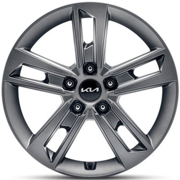 Wheels Kia EV4 Fastback 17-inch Amsa graphite 5-twin-spokes Genuine KIA