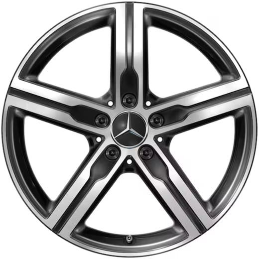 Wheels Mercedes-Benz CLA Coupe C118 18 inch 5-spoke black | A1774013200 7X23-C118