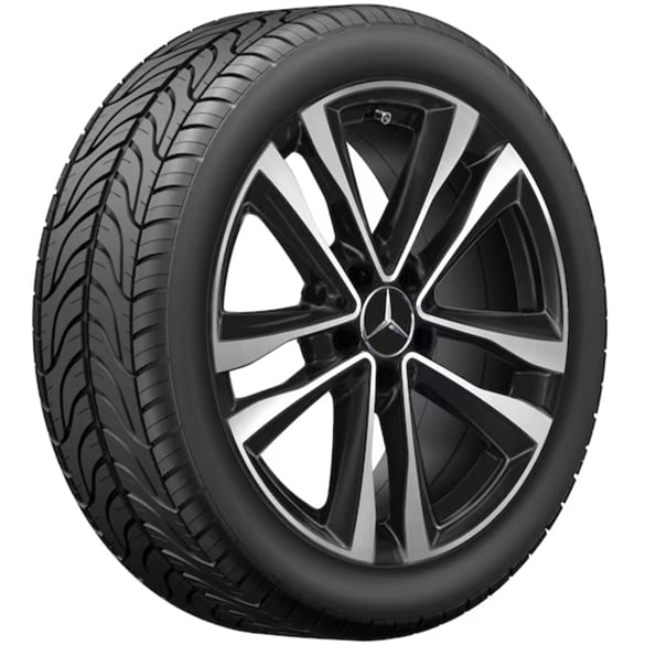 Wheels Mercedes-Benz CLA Shooting Brake X118 18 inch 5-twin-spoke black | A1774012700 7X23-X118