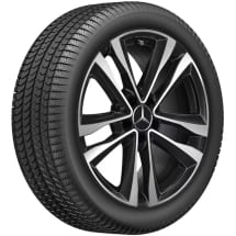 Wheels Mercedes-Benz CLA Shooting Brake X118 18 inch 5-twin-spoke black | A1774012700 7X23-X118